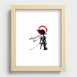 Afro Samurai Recessed Framed Print
