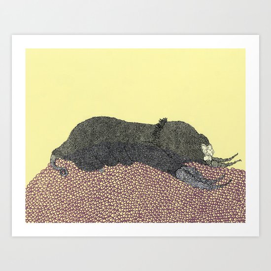 Mole Art Print
