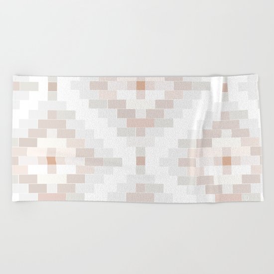 Venetian bricks Beach Towel