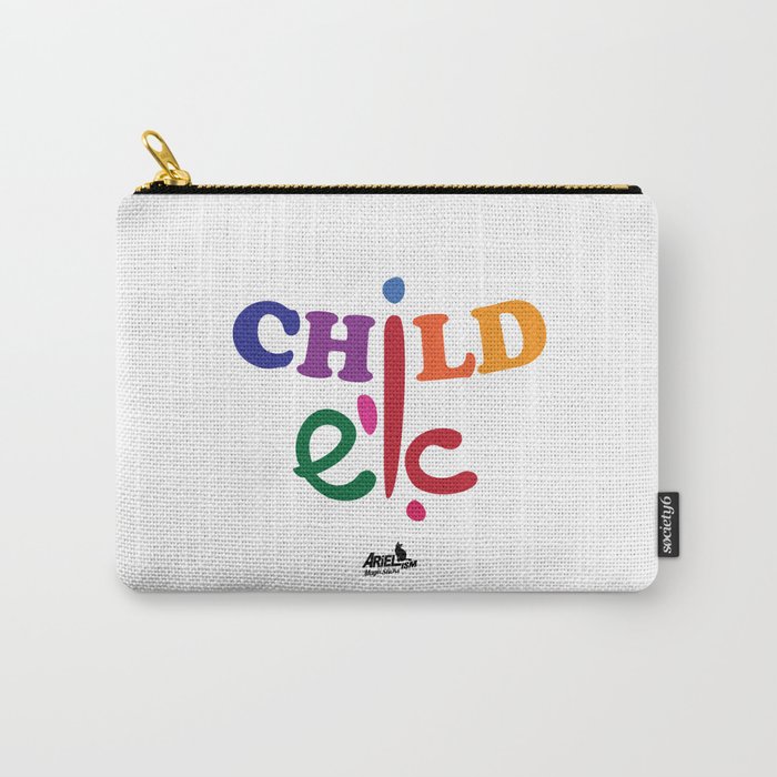 Child איש = childish Carry-All Pouch