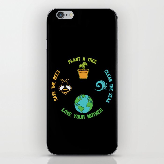 Love Your Mother Earth iPhone Skin