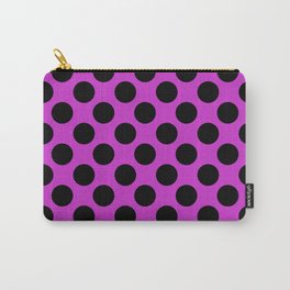 Steel Pink - polka 1 Carry-All Pouch