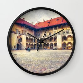 Cracow art 17 Wawel #cracow #krakow #city Wall Clock | Digital, Architecture, Urban, Graphicdesign, Cracow, Decor, Town, Poland, Buildings, Watercolor 