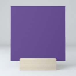 Solid Ultra Violet pantone Mini Art Print