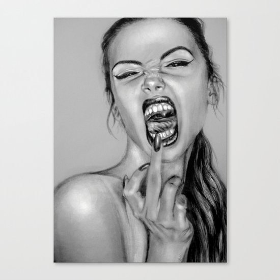 + The Wretched + Canvas Print