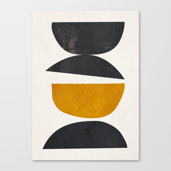 abstract minimal 23 Canvas Print