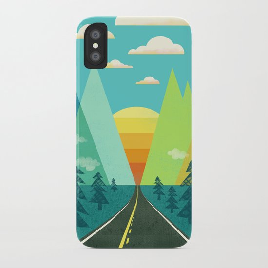 the Long Road iPhone Case