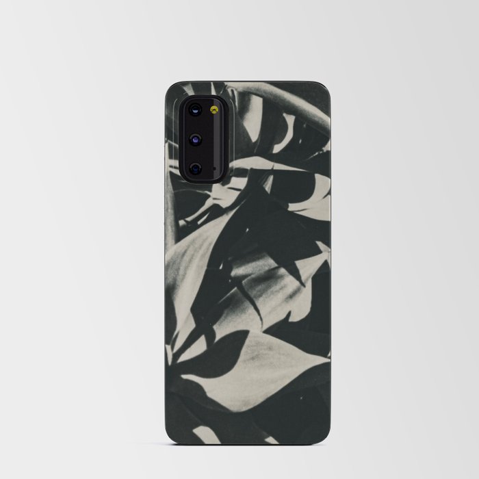 Lith Printed Leaves Android Card Case