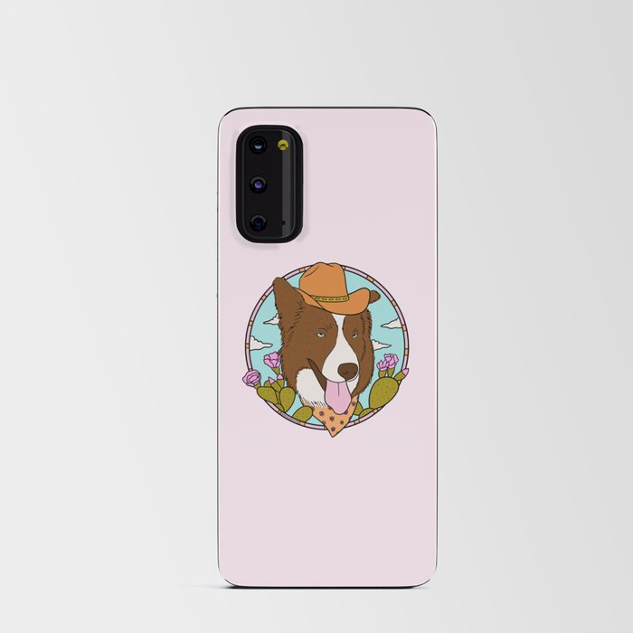 Cowboy Dog- Aussie Android Card Case