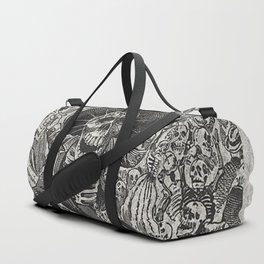 INTERESTPRINT Mexican Skulls Travel Overnight Carry on Bag INTERESTPRINT Mexican Skulls Travel Overnight Carry on Bag