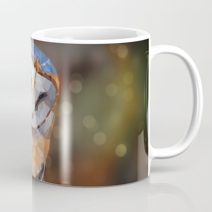 polygon owl Coffee Mug