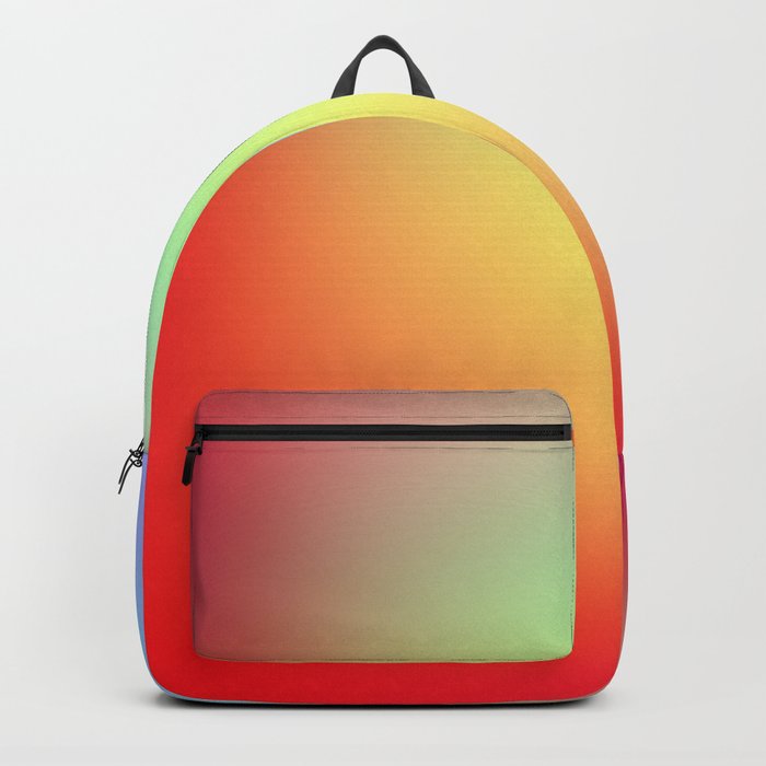Rainbow Blur Backpack
