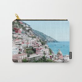 View From The Top Carry-All Pouch | Paradise, Colourful, Exotic View, Viewfromthetop, Photo, Town, Europe, Positano, Mediterranean, Nature 