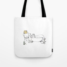 Me Time Little Cube Tote Bag