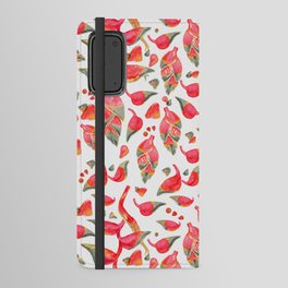 Indonesia Tropical - Red & Gray Android Wallet Case