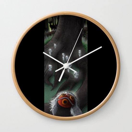 Spirit of the Forest Wall Clock