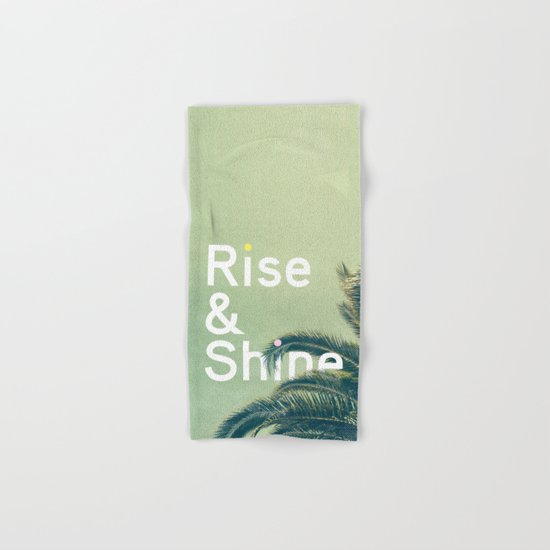 Rise & Shine Hand & Bath Towel
