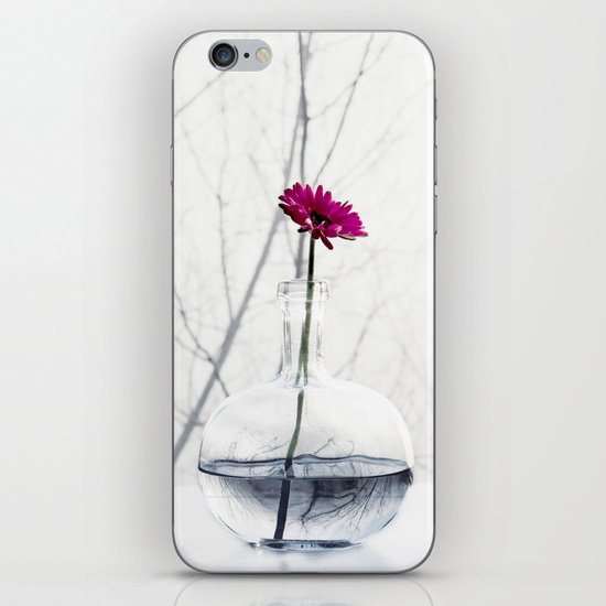 red flower iPhone Skin