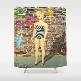 Barbie Shower Curtains Society6