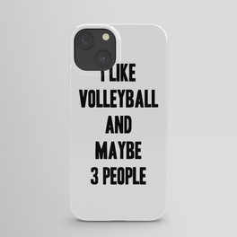 Volleyball iPhone Case