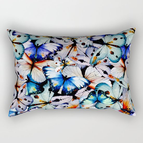 All of the Butterflies Rectangular Pillow