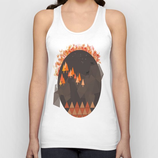 In the mountains Unisex Tank Top