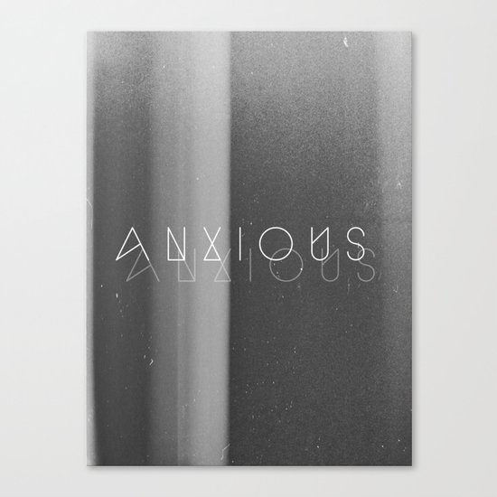 Anxious Canvas Print