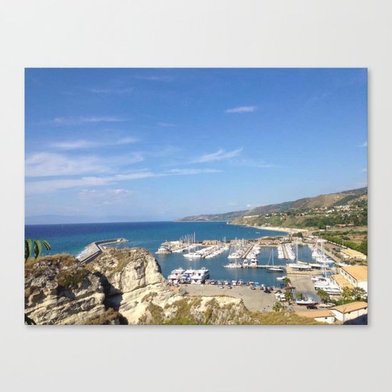 Italian Beach 2 Canvas Print