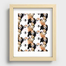 PUPPY SQUAD Recessed Framed Print