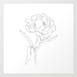 Floral Illustration Art Prints Society6,Family Cartoon Drawing