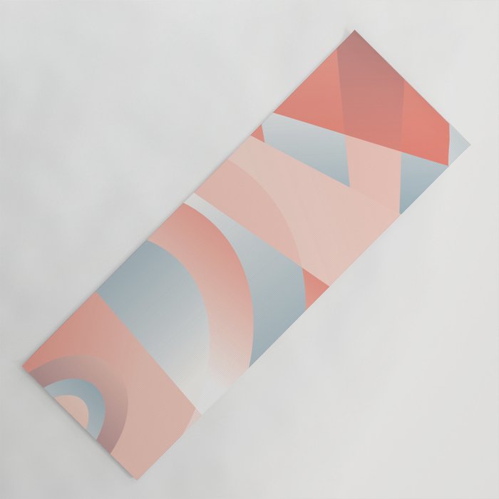 Spring retro background  Yoga Mat