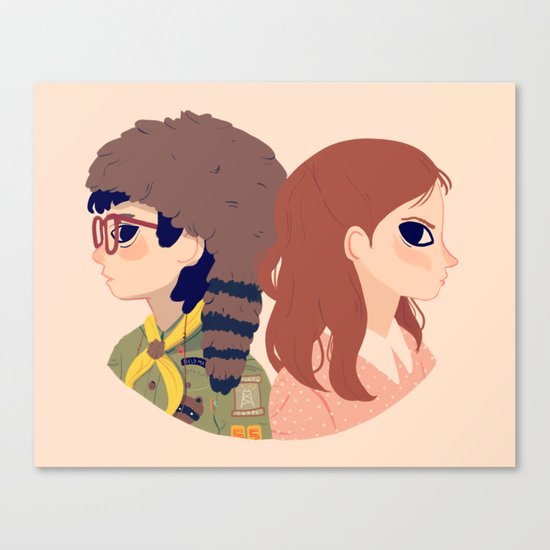 Sam and Suzy Canvas Print