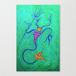 Merman Canvas Print