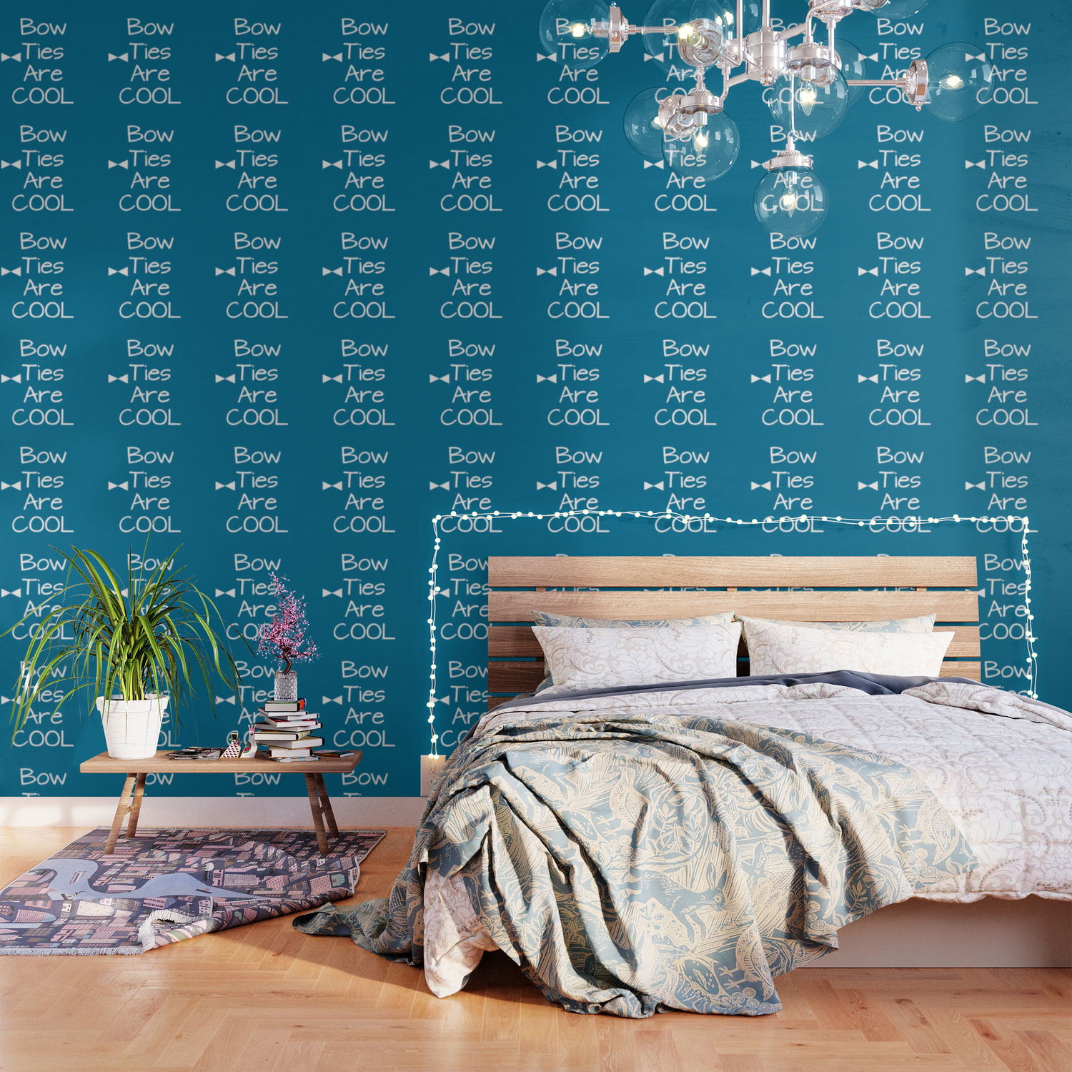 Doctor Who Bow Ties Are Cool Teal Wallpaper By Vintageby2sweet Society6 Gravata borboleta cilan rowlet = ❤ wallpaper desktop society6