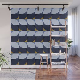 Abstract Patterned Shapes VII Wall Mural