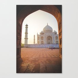 Taj Mahal | India agra | Travel photography Canvas Print