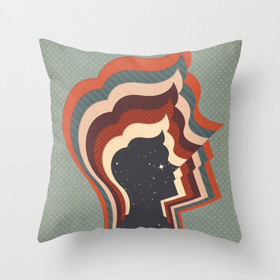 Starman Throw Pillow