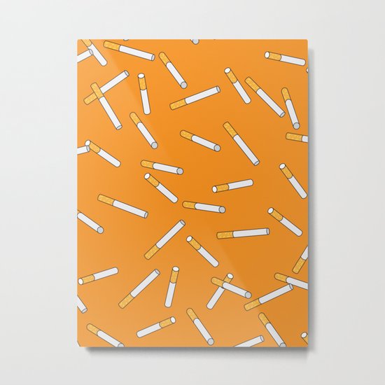 Cigarette Dreams. Metal Print