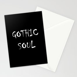 Gothic Soul Stationery Card
