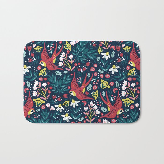 Vintage Fashion Bath Mat