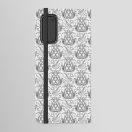 Pineapple Deco // Black & White Android Wallet Case