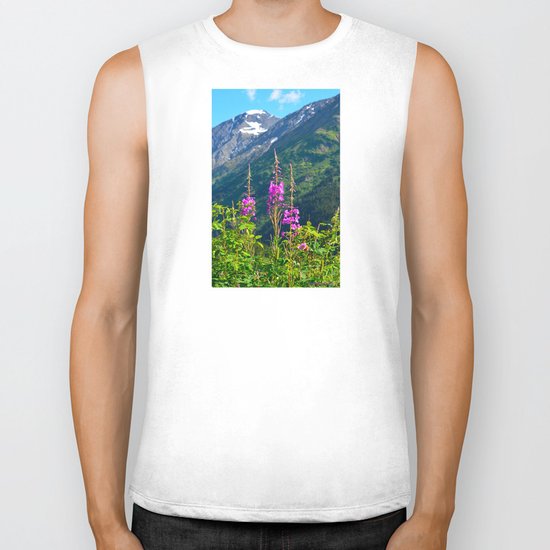 Fireweed ~ Mid-Summer Biker Tank
