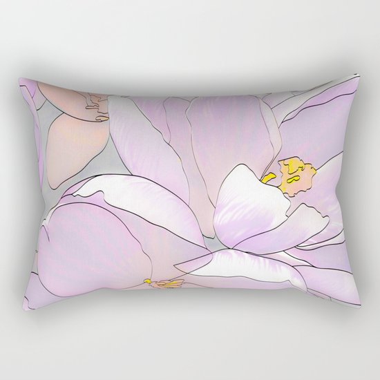 flower Rectangular Pillow