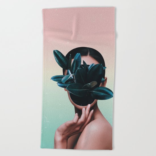 FACE PLANT Beach Towel