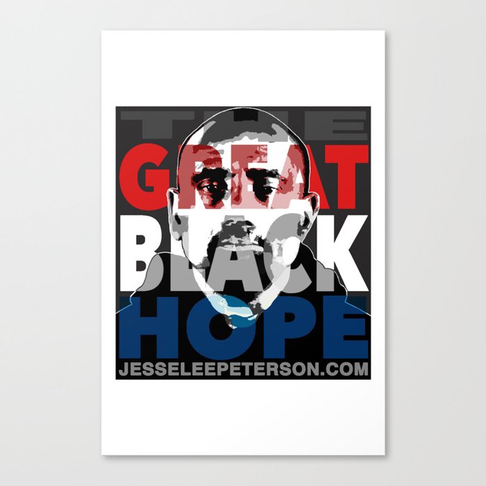 Great Black Hope Canvas Print