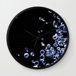 Diamond Nights Wall Clock