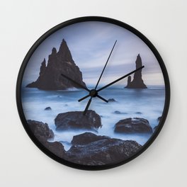 Reynisfjara - Landscape and Nature Photography Wall Clock