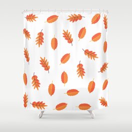 Thanksgiving Autumn Leaf  Shower Curtain
