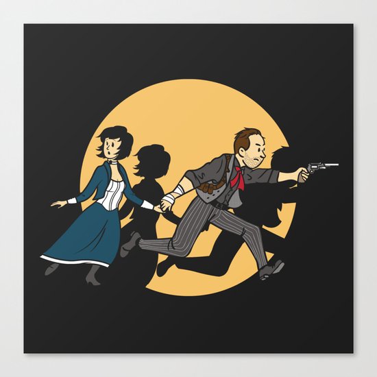 TinTinfinite Canvas Print