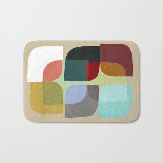 Color Overlay Bath Mat